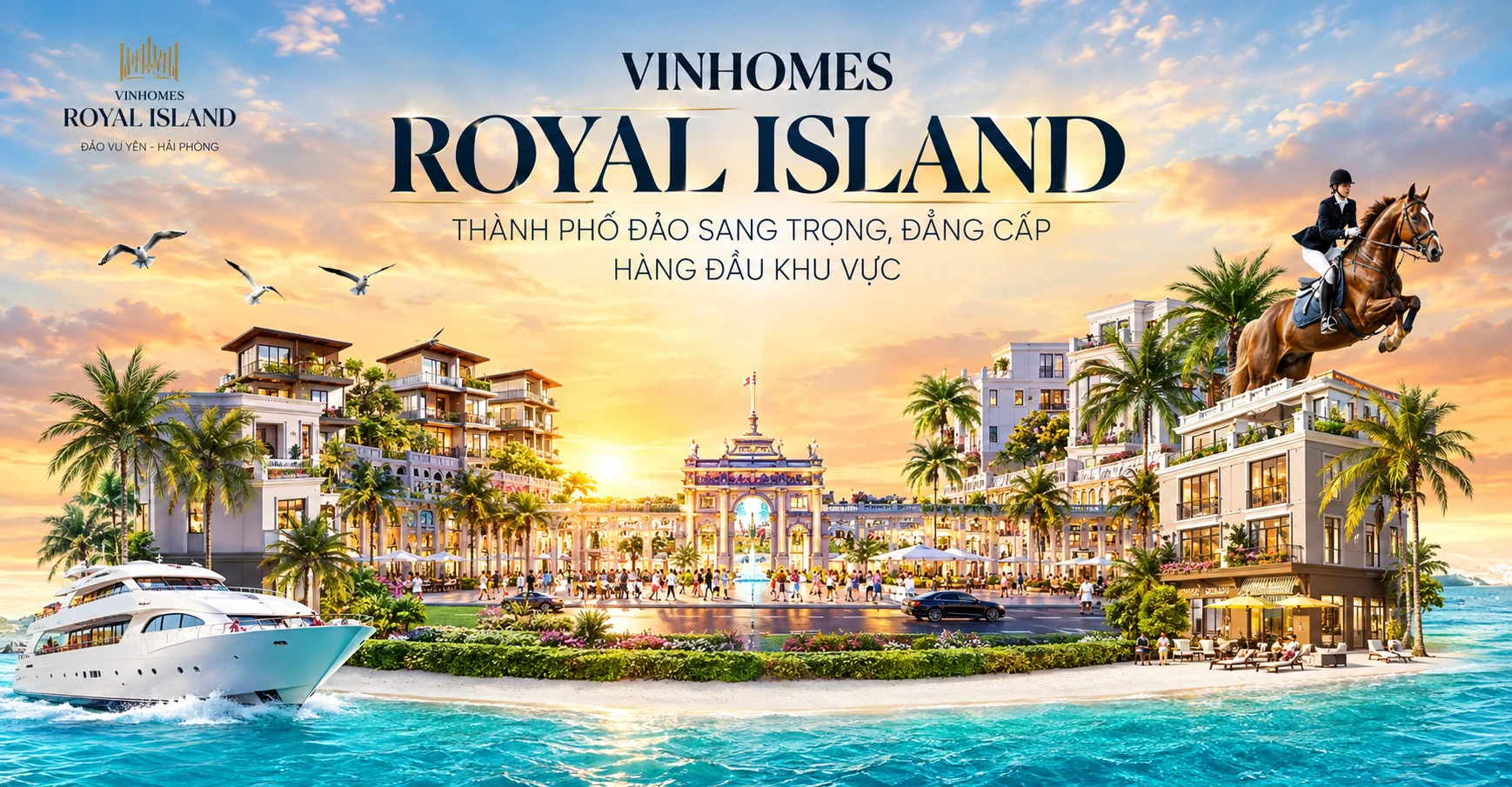 Vinhomes Royal Island — thành phố đảo sang trọng, đẳng cấp hàng đầu khu vực