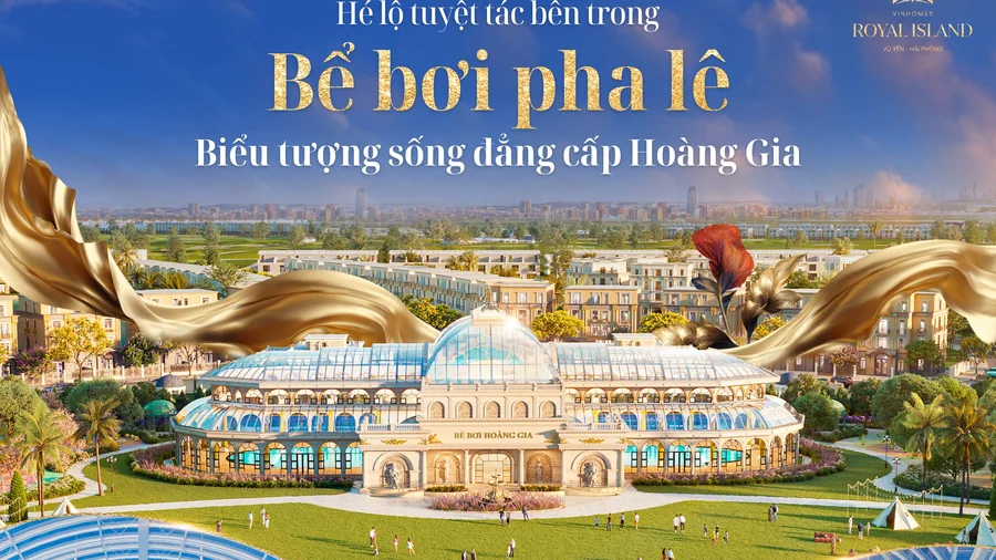 10 bể bơi bốn mùa — Vinhomes Royal Island