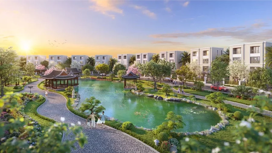Cây xanh và mặt nước — Vinhomes Royal Island